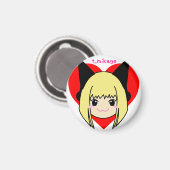 Aimant t_mikage magnetS[heart]/ミカゲマグネットS[heart] マグネット (Recto/Verso)
