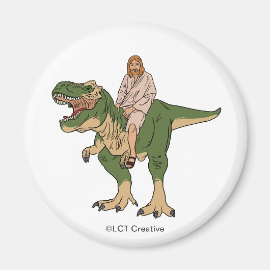 Aimant T-Rex de Jésus (Devant)