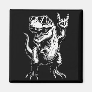 Aimant T-rex Dinosaur Rock Musique drôle Musique Hommes F