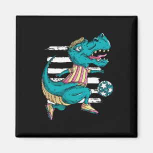 Aimant T-rex Dinosaure Joue au Football - Conception Trex