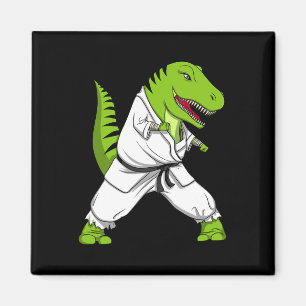 Aimant T-rex Dinosaure Karaté Kickboxing Arts Martiaux Ji