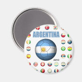 Aimant T-shirt Argentine D7 (Recto/Verso)