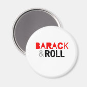 Aimant T-shirt Barack & Roll (Recto/Verso)