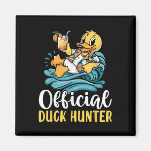 Aimant T-Shirt Croisière Canard Drôle Équipe de Chasse Ca