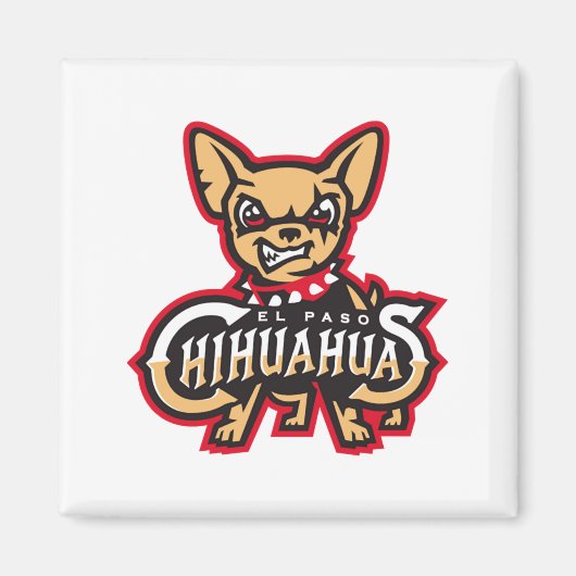 Aimant T Shirt de Baseball El Pas0 Chihuahuas Baseball (Devant)