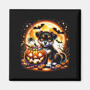 Aimant T-Shirt de chien chiot Halloween4
