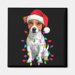 Aimant T-shirt de Noël pour chien Jack Russell Terrier Xm