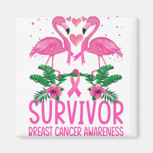 Aimant T-shirt de sensibilisation au cancer du sein chez