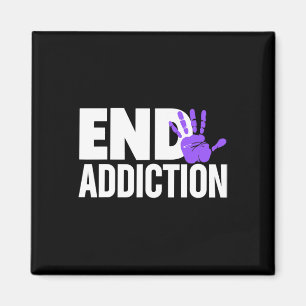 Aimant T-shirt de sensibilisation au surdosage - Fin de l