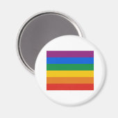 Aimant T-shirt Drapeau gay pride (Recto/Verso)