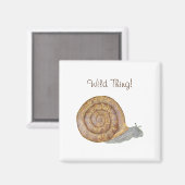 Aimant T-shirt escargot (Recto/Verso)