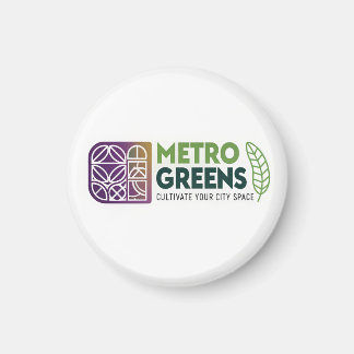 Aimant T-Shirt Metro Greens Urban Farming | Jardinier de