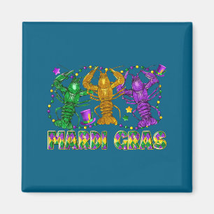 Aimant T-shirt perle chapeau de bouffon écrevisse Mardi G