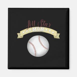 Aimant T-shirt personnalisé Cute Mom All Star