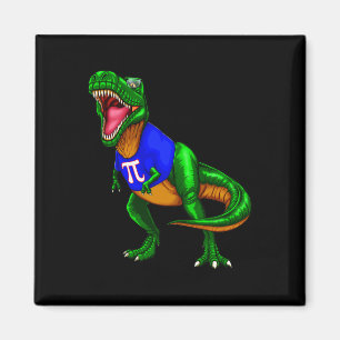 Aimant T Shirt Rex Dinosaur Jour de Pi Cadeau Math Hommes