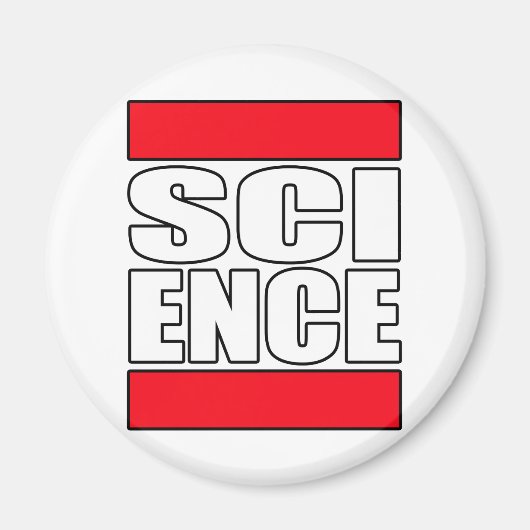 Aimant T-shirt Science (Devant)