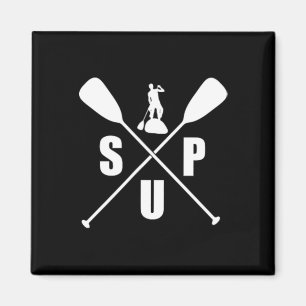 Aimant T Shirt SUP Planche de paddle Tee Surf Planche