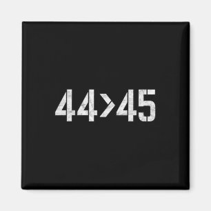 Aimant T-shirt vintage de maths anti-Trump 44 est supérie