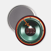 Aimant T-shirts DUB RED HOT WOOFER (Recto/Verso)