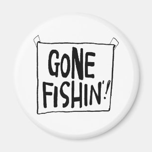 Aimant T-shirts et cadeaux allés de Fishin