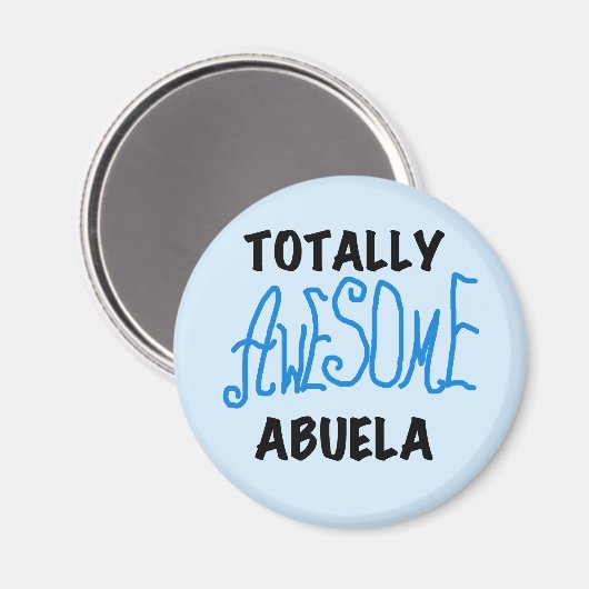 Aimant T-shirts et cadeaux bleus totalement (Recto/Verso)