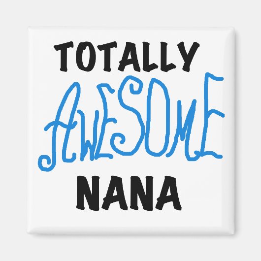 Aimant T-shirts et cadeaux bleus totalement impressionnan (Devant)