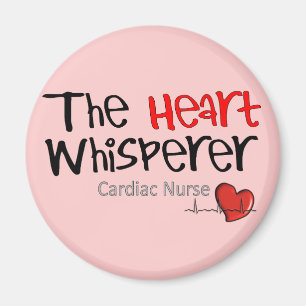 Aimant T-shirts et cadeaux cardiaques d'infirmière