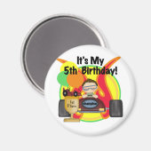 Aimant T-shirts et cadeaux d'anniversaire de voiture de c (Recto/Verso)