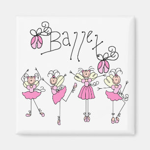 Aimant T-shirts et cadeaux de ballet