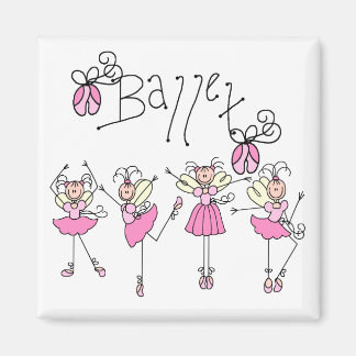 Aimant T-shirts et cadeaux de ballet