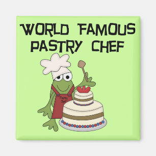 Aimant T-shirts et cadeaux de chef de pâtisserie de