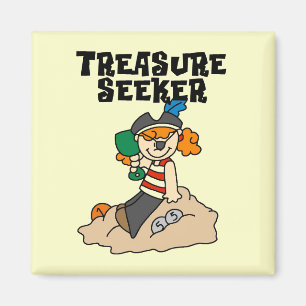 Aimant T-shirts et Cadeaux de Chercheur de Trésor