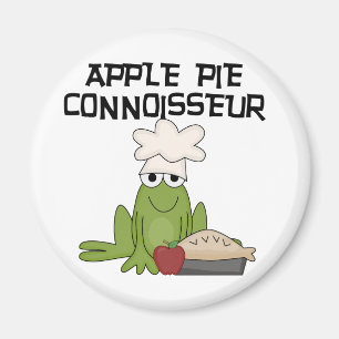 Aimant T-shirts et cadeaux de connaisseur de tarte aux