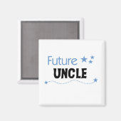 Aimant T-shirts et cadeaux de Future Oncle (Recto/Verso)