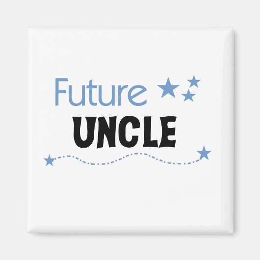 Aimant T-shirts et cadeaux de Future Oncle (Devant)