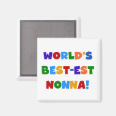 Aimant T-shirts et cadeaux de la Meilleure Vierge aux cou (Recto/Verso)