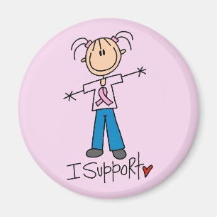 Aimant T-shirts et Cadeaux de Soutien pour le Cancer du S