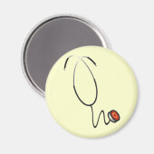 Aimant T-shirts et cadeaux de stéthoscope (Recto/Verso)