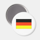 Aimant T-shirts et cadeaux du drapeau allemand (Recto/Verso)