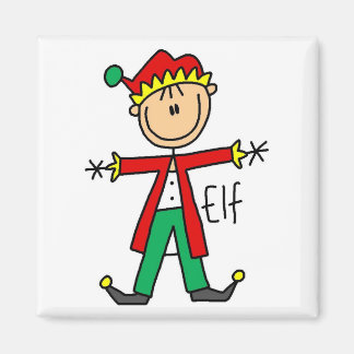 Aimant T-shirts et cadeaux Elf de vacances