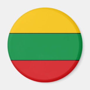 Aimant T-shirts et cadeaux lithuaniens de drapeau