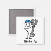 Aimant T-shirts et cadeaux mécaniques de base (Recto/Verso)