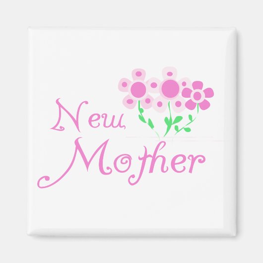 Aimant T-shirts et cadeaux Mère Fleurs Roses (Devant)