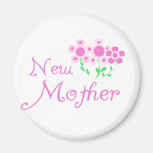 Aimant T-shirts et cadeaux Mère Fleurs Roses (Devant)