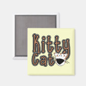 Aimant T-shirts et cadeaux mignons de chat de Kitty (Recto/Verso)