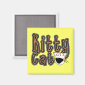 Aimant T-shirts et cadeaux mignons de chat de Kitty (Recto/Verso)