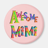 Aimant T-shirts et cadeaux Mimi impressionnants (Devant)