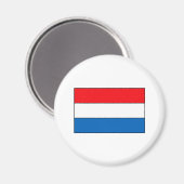 Aimant T-shirts et cadeaux Pays-Bas Flag (Recto/Verso)