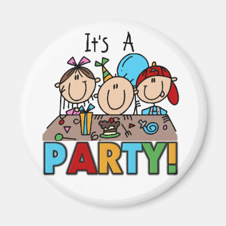 Aimant T-shirts et cadeaux pour la fête d'anniversaire