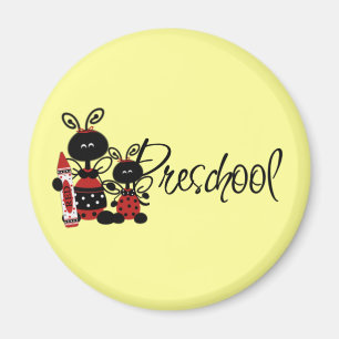 Aimant T-shirts et cadeaux préscolaires de coccinelle